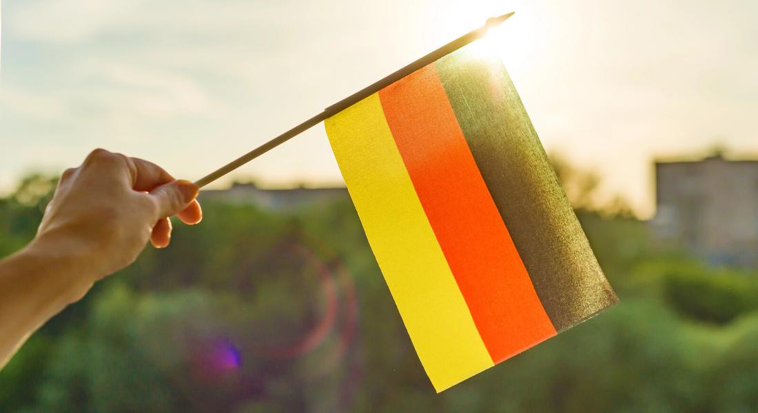 Niemiecka flaga. Fot. Depositphotos.com